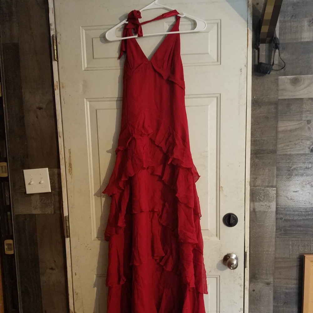 Red prom dress